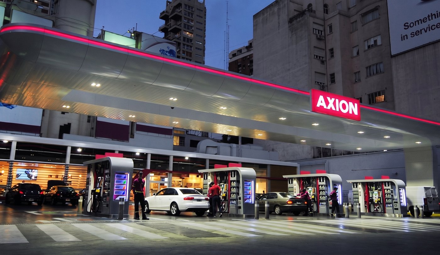 Estaciones de servicio 7 AXION energy